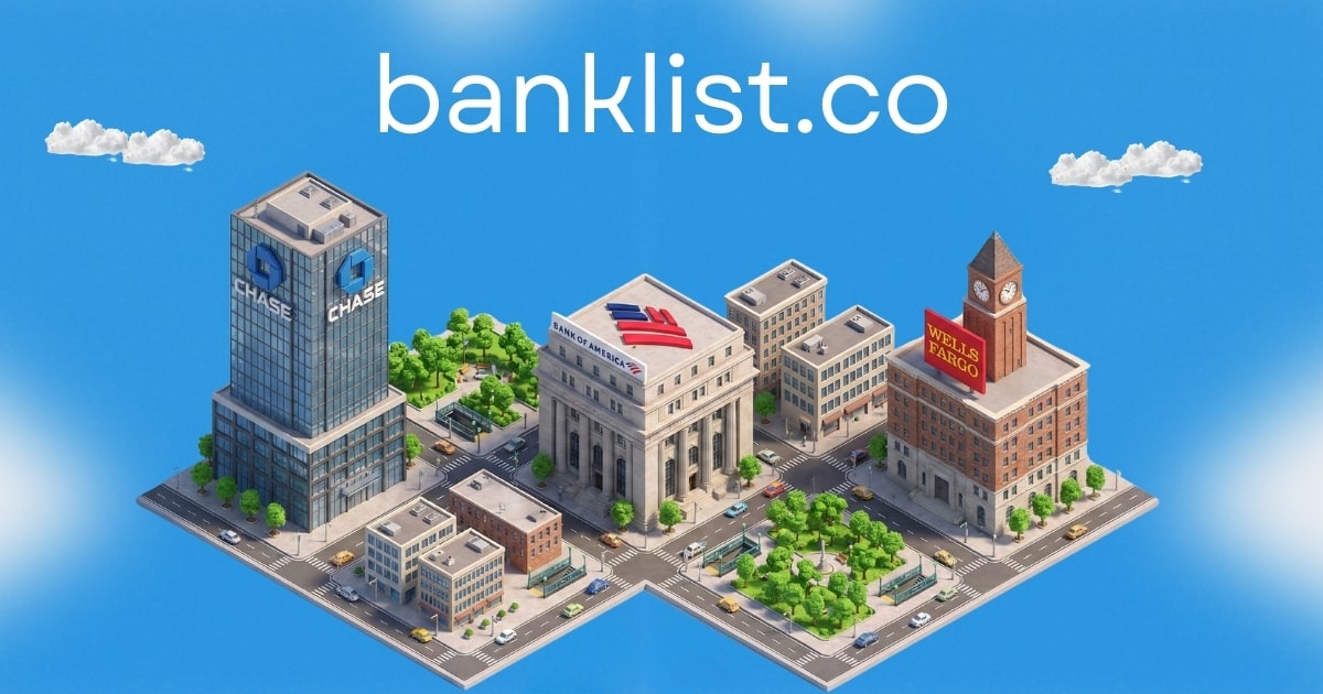 Bank List screenshot 1